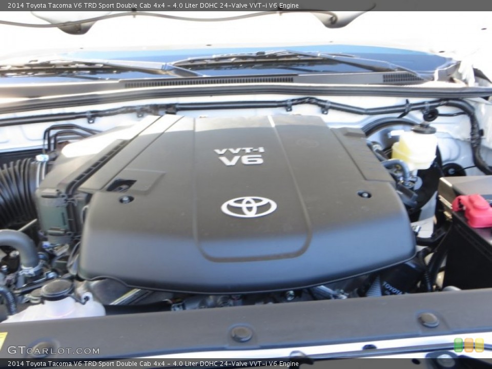 4.0 Liter DOHC 24-Valve VVT-i V6 Engine for the 2014 Toyota Tacoma #89050524