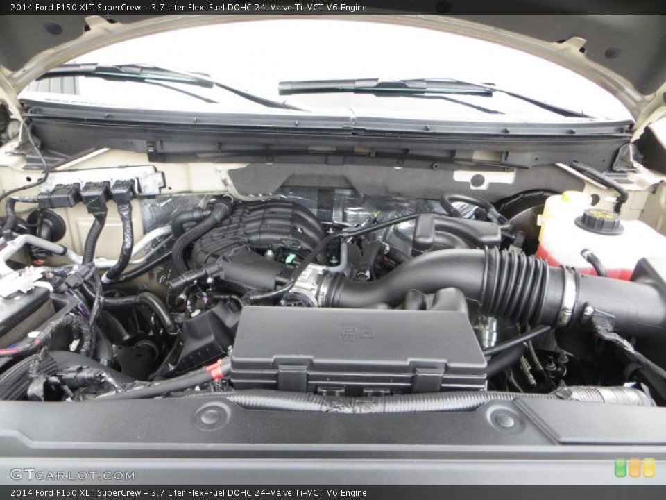 3.7 Liter Flex-Fuel DOHC 24-Valve Ti-VCT V6 Engine for the 2014 Ford F150 #89051097