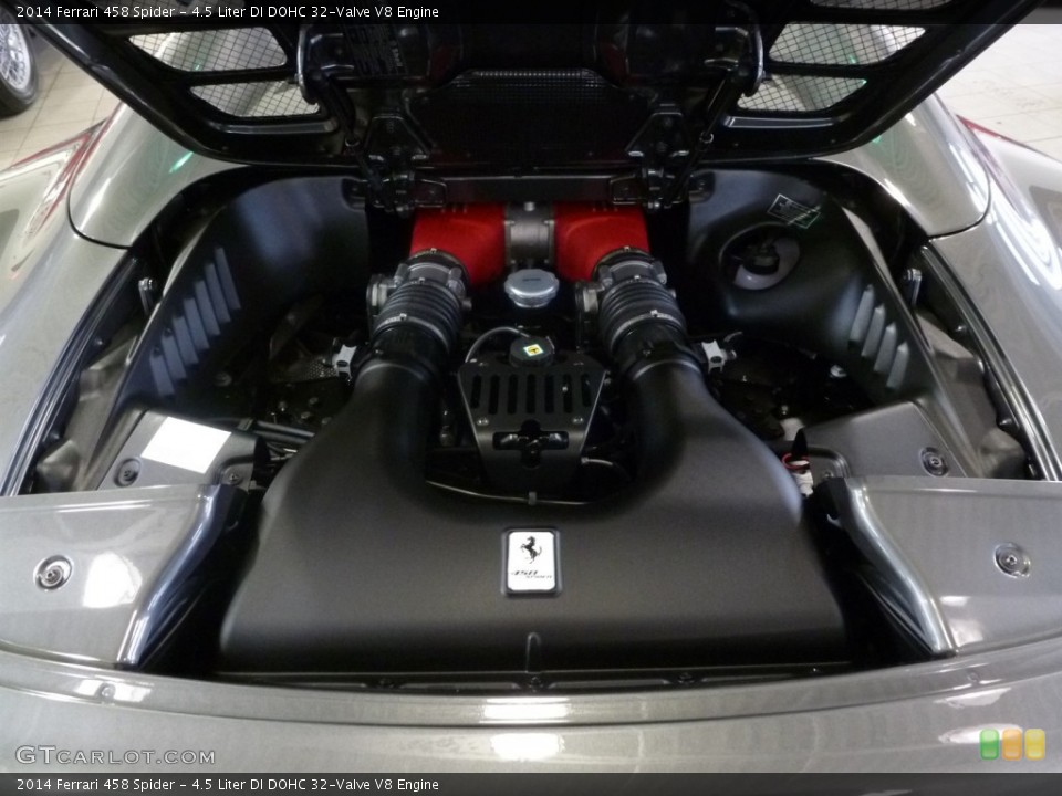 4.5 Liter DI DOHC 32-Valve V8 Engine for the 2014 Ferrari 458 #89051326