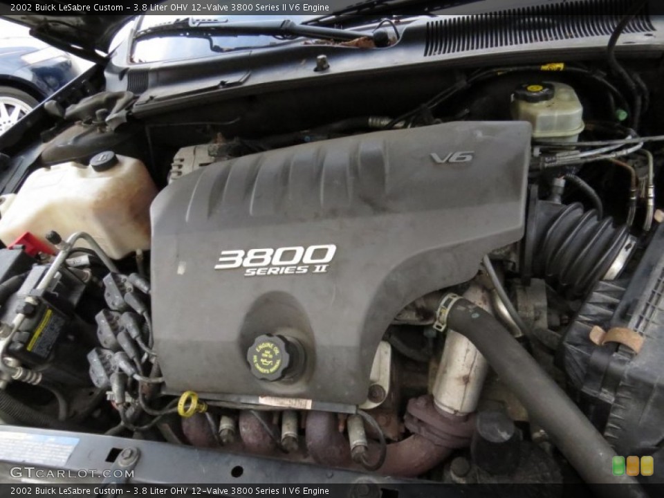 3.8 Liter OHV 12-Valve 3800 Series II V6 2002 Buick LeSabre Engine