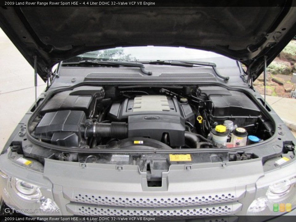 4.4 Liter DOHC 32-Valve VCP V8 Engine for the 2009 Land Rover Range Rover Sport #89074415
