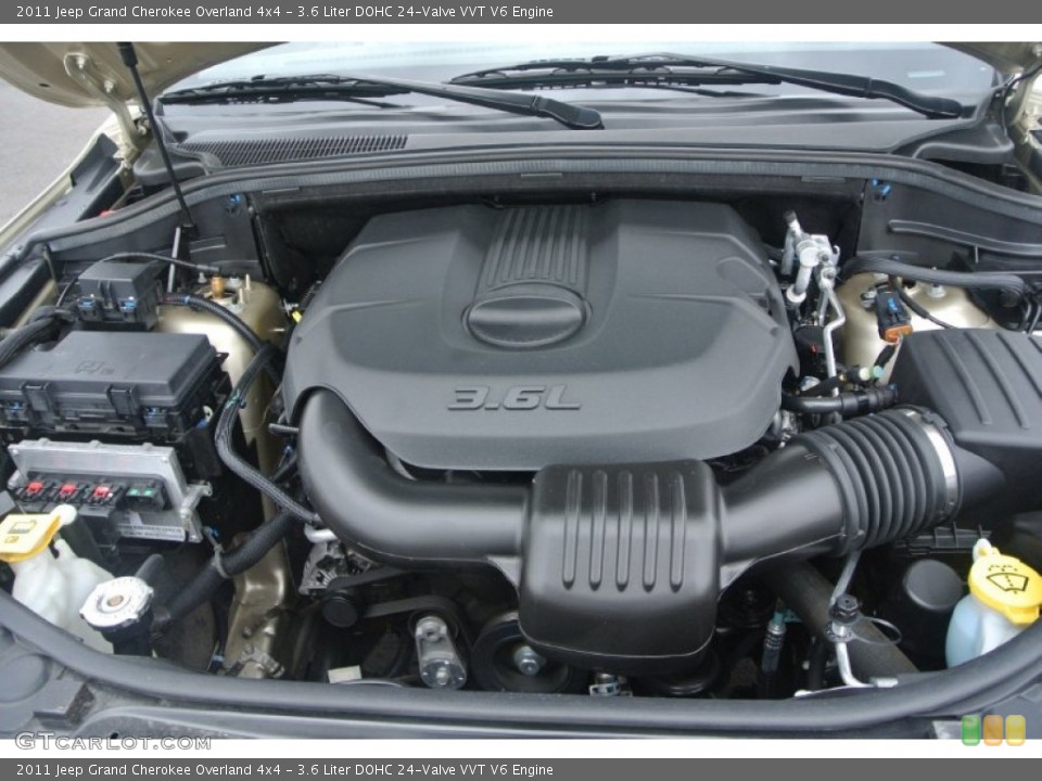 3.6 Liter DOHC 24-Valve VVT V6 Engine for the 2011 Jeep Grand Cherokee #89103434