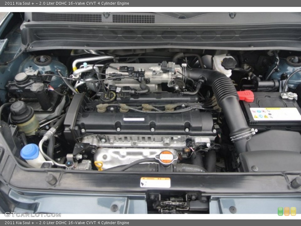 2.0 Liter DOHC 16-Valve CVVT 4 Cylinder Engine for the 2011 Kia Soul #89103887