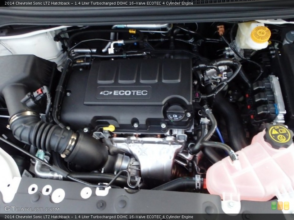1.4 Liter Turbocharged DOHC 16-Valve ECOTEC 4 Cylinder Engine for the 2014 Chevrolet Sonic #89104586