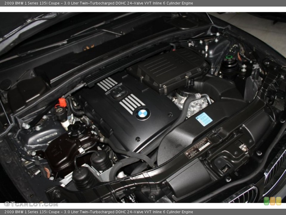 3.0 Liter Twin-Turbocharged DOHC 24-Valve VVT Inline 6 Cylinder Engine for the 2009 BMW 1 Series #89106704