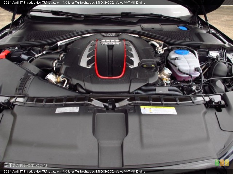 4.0 Liter Turbocharged FSI DOHC 32-Valve VVT V8 Engine for the 2014 Audi S7 #89114225