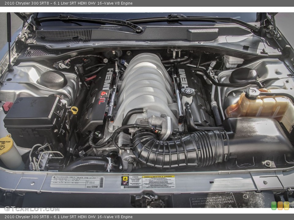 6.1 Liter SRT HEMI OHV 16-Valve V8 2010 Chrysler 300 Engine