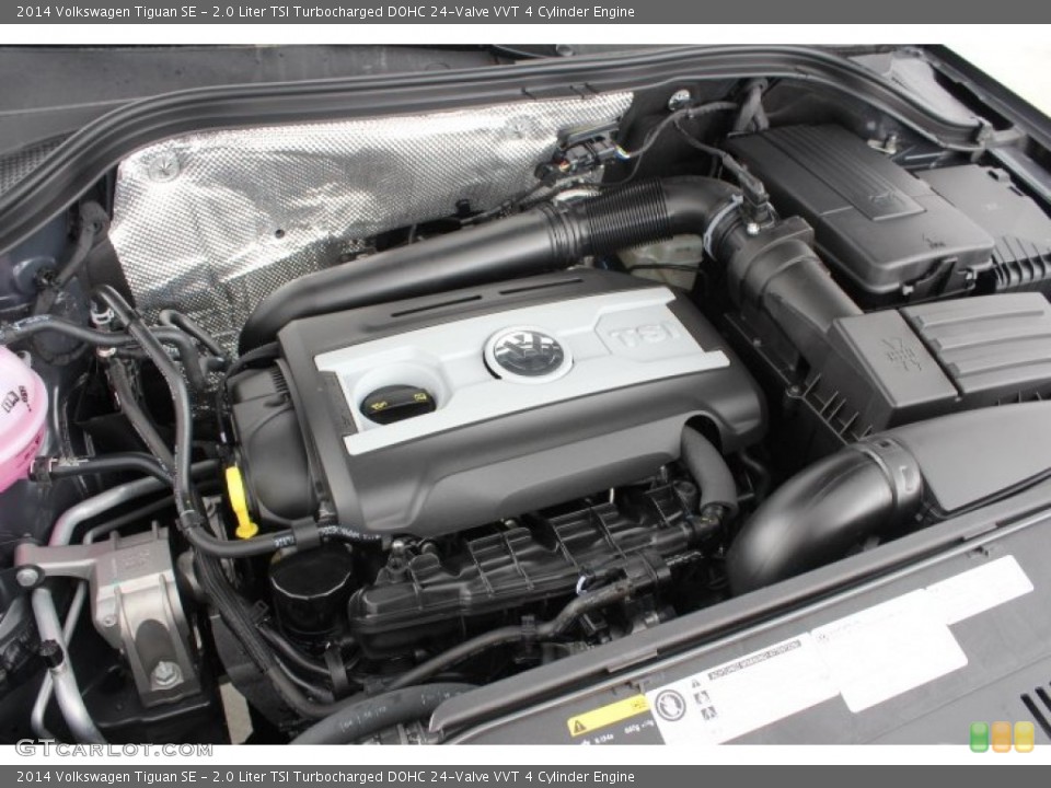2.0 Liter TSI Turbocharged DOHC 24-Valve VVT 4 Cylinder Engine for the 2014 Volkswagen Tiguan #89127656
