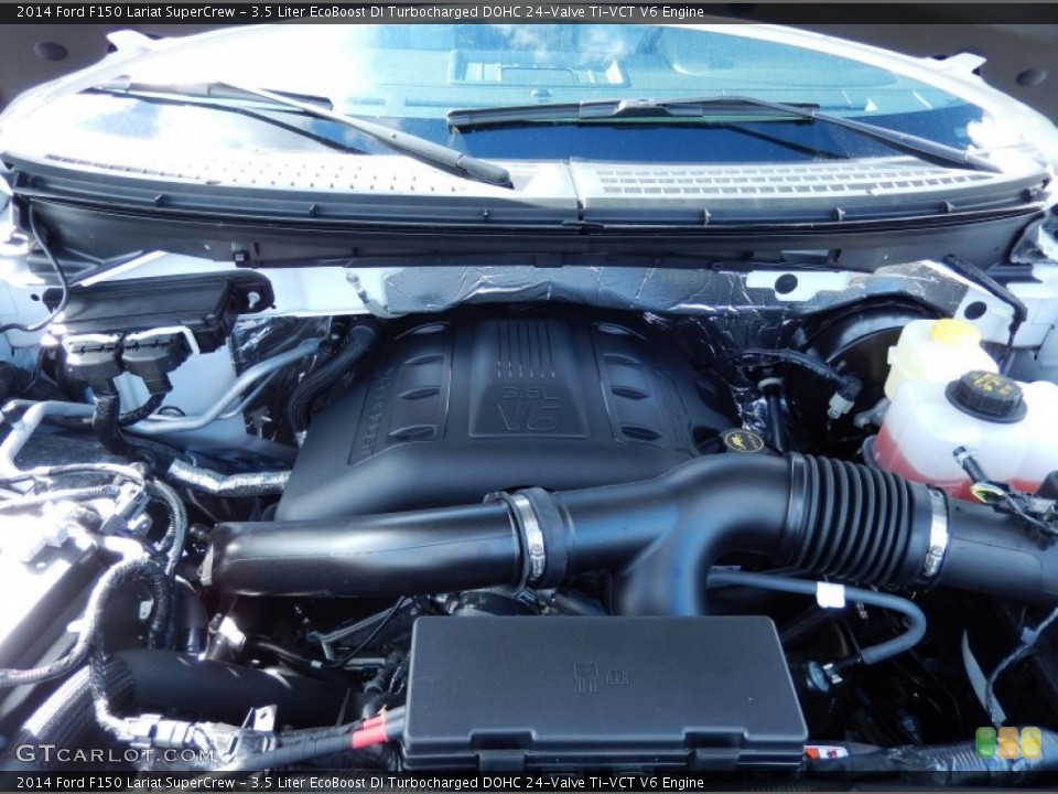 3.5 Liter EcoBoost DI Turbocharged DOHC 24-Valve Ti-VCT V6 Engine for the 2014 Ford F150 #89146140