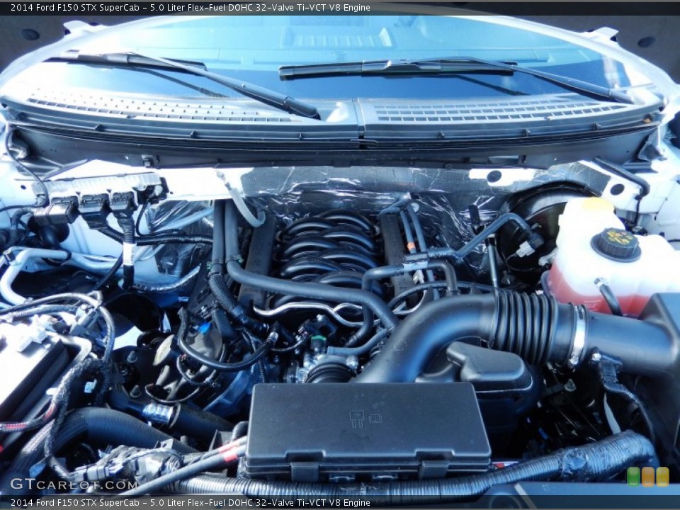 5.0 Liter Flex-Fuel DOHC 32-Valve Ti-VCT V8 Engine for the 2014 Ford F150 #89147670