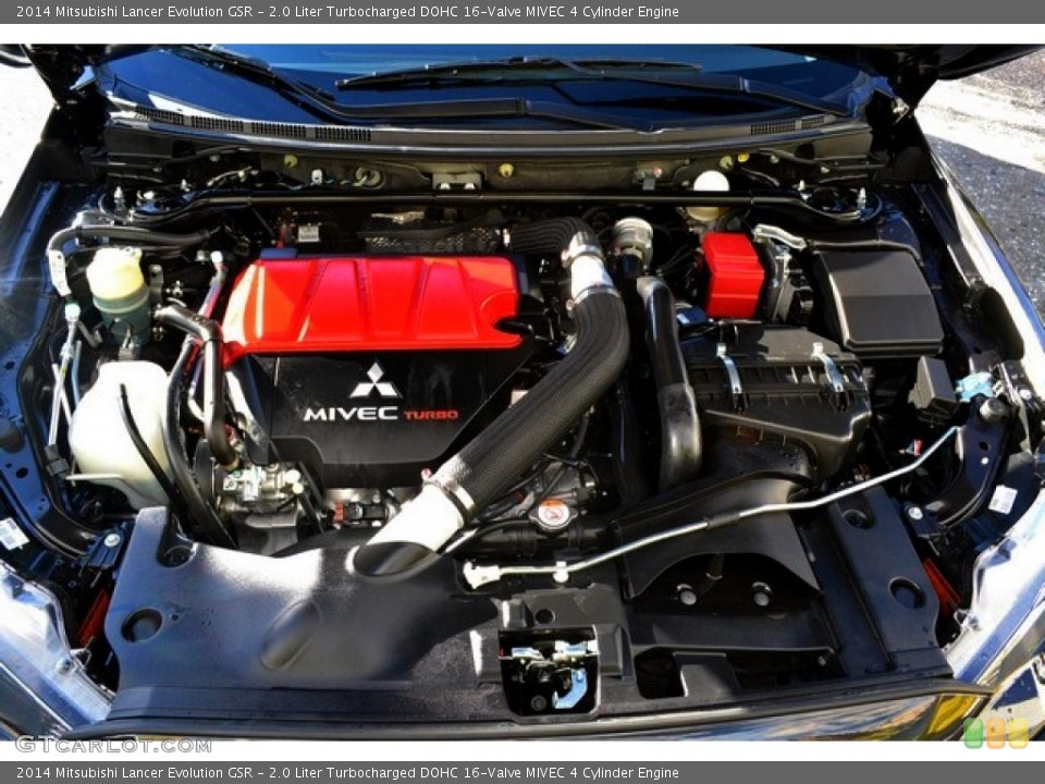 2.0 Liter Turbocharged DOHC 16-Valve MIVEC 4 Cylinder Engine for the 2014 Mitsubishi Lancer Evolution #89152059