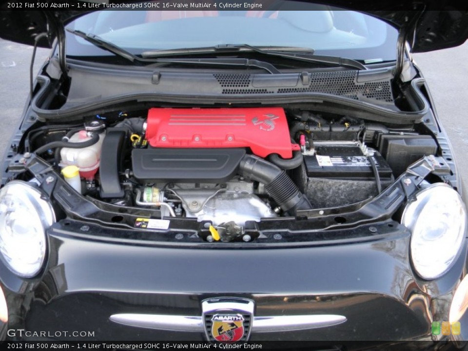1.4 Liter Turbocharged SOHC 16-Valve MultiAir 4 Cylinder Engine for the 2012 Fiat 500 #89156466