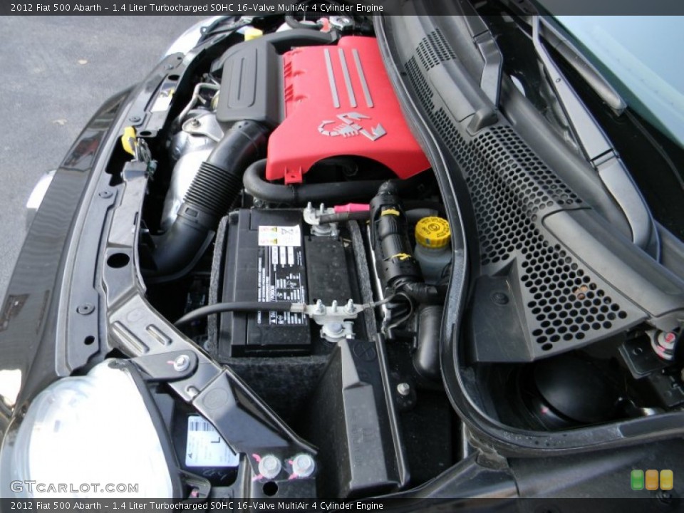 1.4 Liter Turbocharged SOHC 16-Valve MultiAir 4 Cylinder Engine for the 2012 Fiat 500 #89156478
