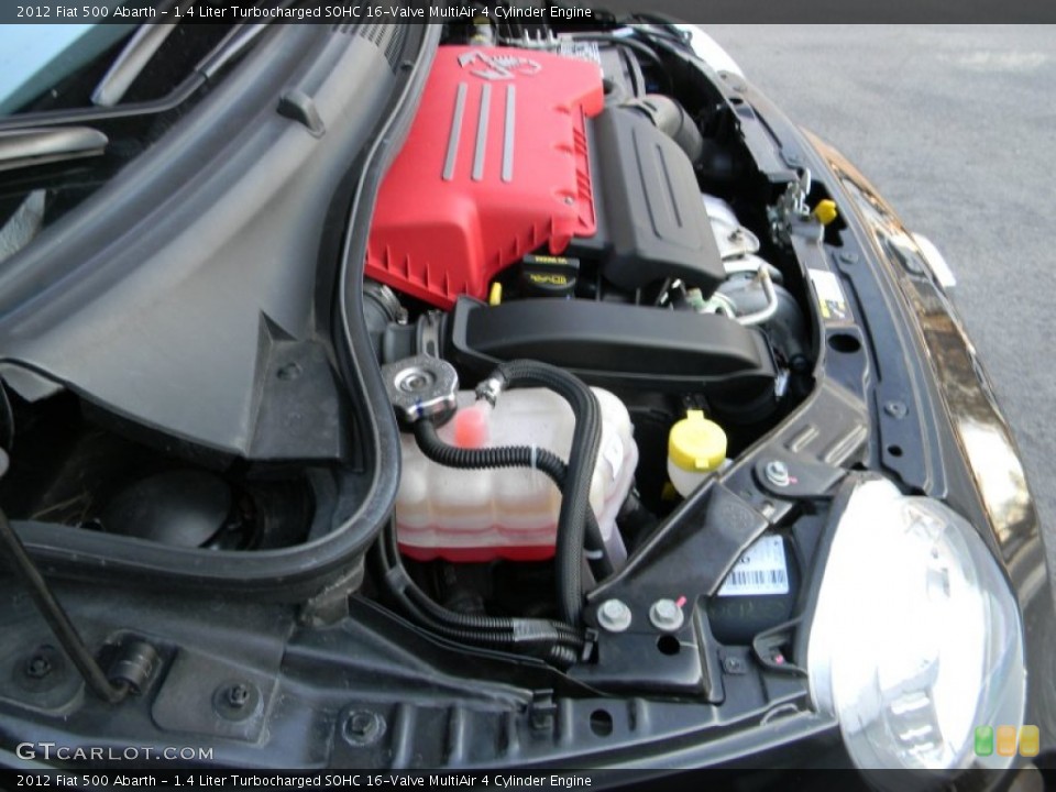 1.4 Liter Turbocharged SOHC 16-Valve MultiAir 4 Cylinder Engine for the 2012 Fiat 500 #89156490