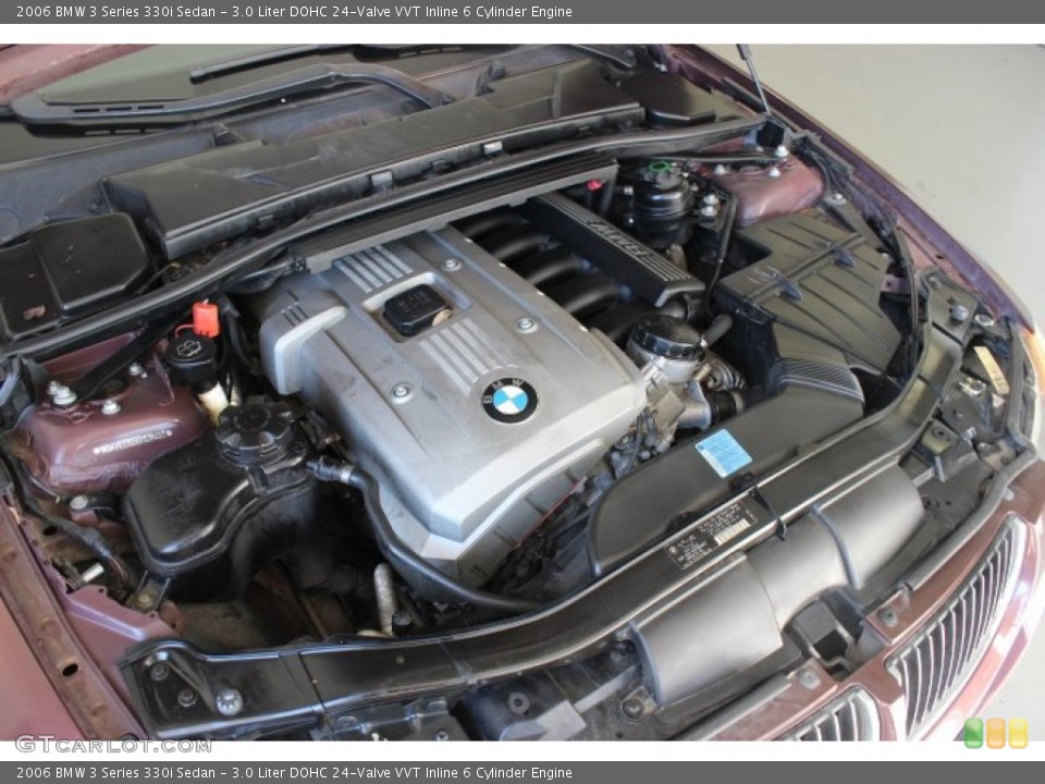 3.0 Liter DOHC 24-Valve VVT Inline 6 Cylinder Engine for the 2006 BMW 3 Series #89162512