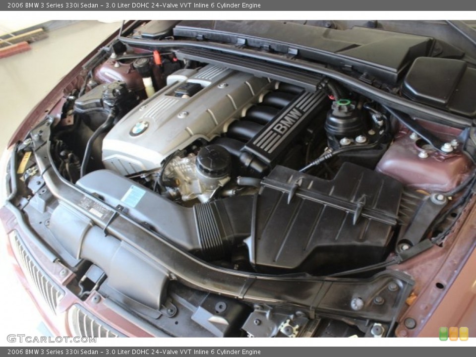 3.0 Liter DOHC 24-Valve VVT Inline 6 Cylinder Engine for the 2006 BMW 3 Series #89162536