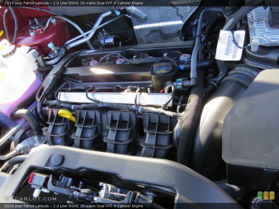 2.0 Liter DOHC 16-Valve Dual VVT 4 Cylinder Engine for the 2014 Jeep Patriot #89164195