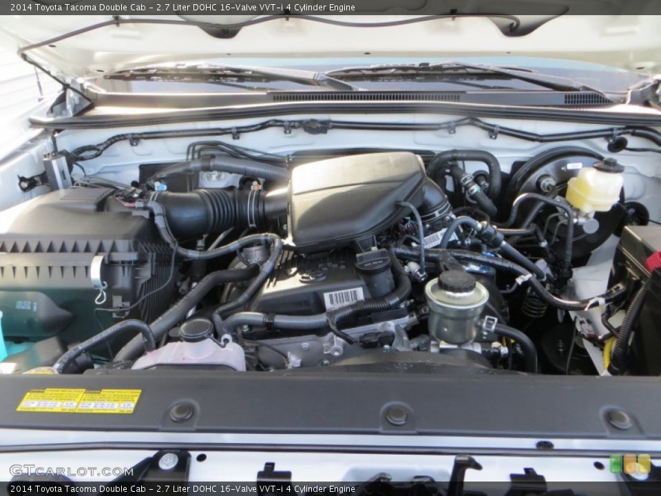 2.7 Liter DOHC 16-Valve VVT-i 4 Cylinder Engine for the 2014 Toyota Tacoma #89182279