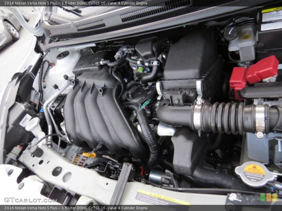 1.6 Liter DOHC CVTCS 16-Valve 4 Cylinder Engine for the 2014 Nissan Versa Note #89183563
