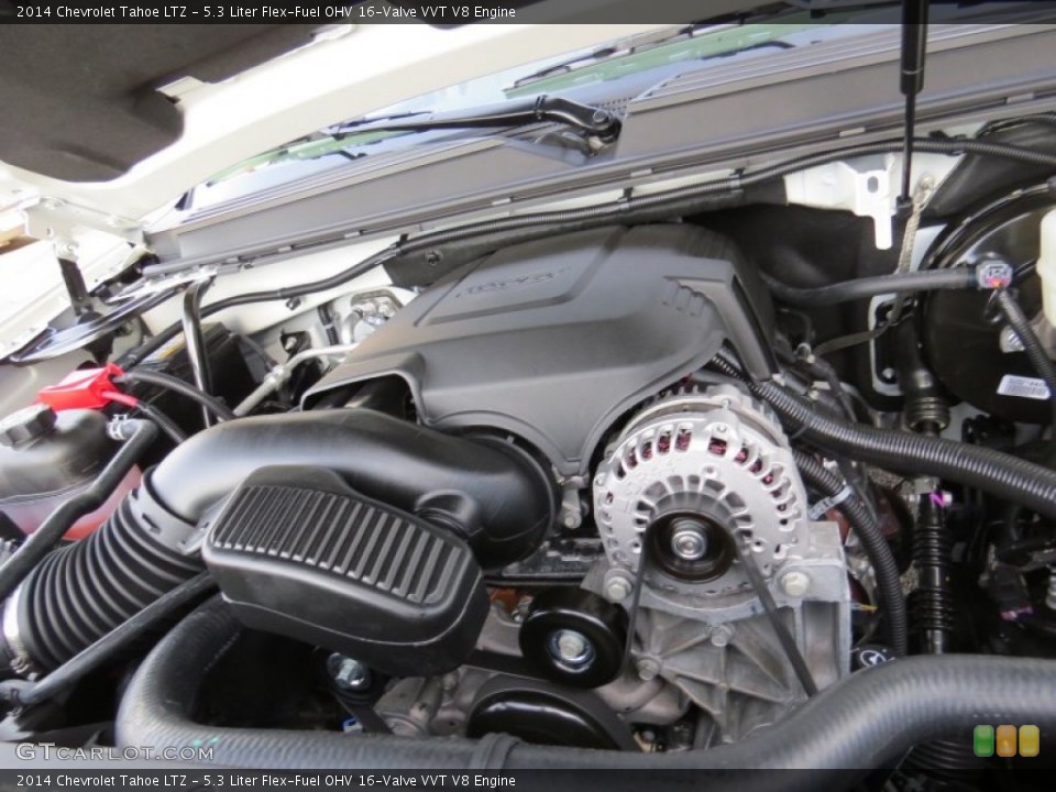 5.3 Liter Flex-Fuel OHV 16-Valve VVT V8 Engine for the 2014 Chevrolet Tahoe #89186333