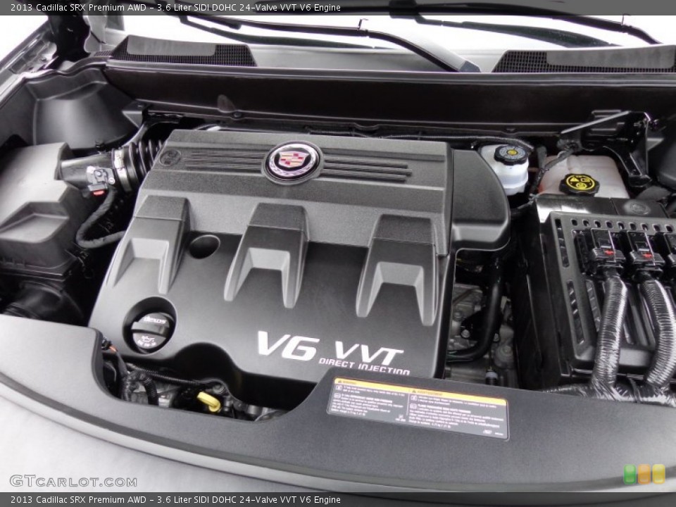 3.6 Liter SIDI DOHC 24-Valve VVT V6 Engine for the 2013 Cadillac SRX #89191259