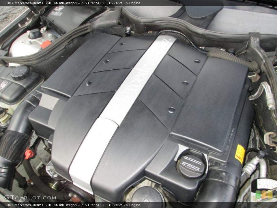 2.6 Liter SOHC 18-Valve V6 Engine for the 2004 Mercedes-Benz C #89199007