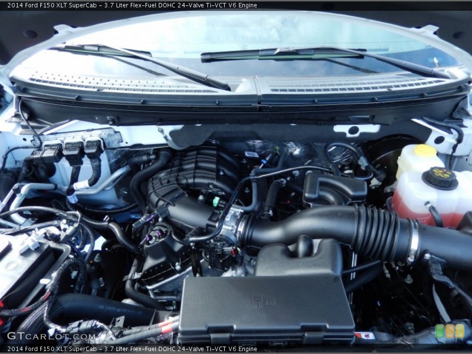 3.7 Liter Flex-Fuel DOHC 24-Valve Ti-VCT V6 Engine for the 2014 Ford F150 #89202670