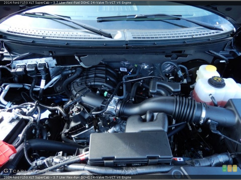 3.7 Liter Flex-Fuel DOHC 24-Valve Ti-VCT V6 Engine for the 2014 Ford F150 #89202967