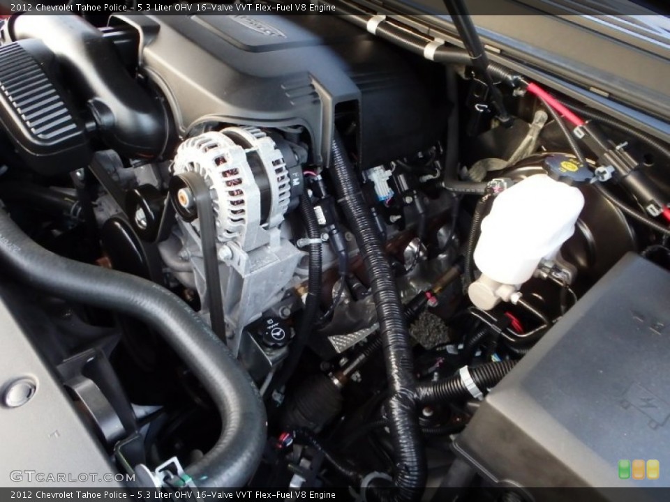5.3 Liter OHV 16-Valve VVT Flex-Fuel V8 Engine for the 2012 Chevrolet Tahoe #89218012