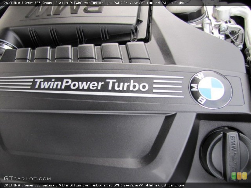 3.0 Liter DI TwinPower Turbocharged DOHC 24-Valve VVT 4 Inline 6 Cylinder Engine for the 2013 BMW 5 Series #89225656