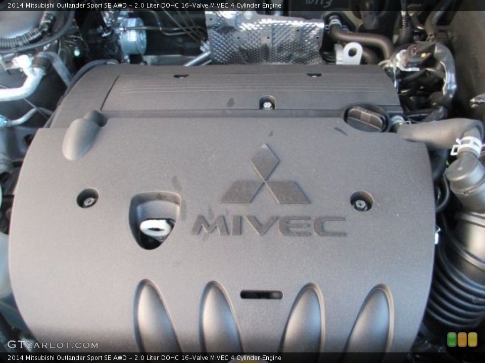 2.0 Liter DOHC 16-Valve MIVEC 4 Cylinder Engine for the 2014 Mitsubishi Outlander Sport #89234590