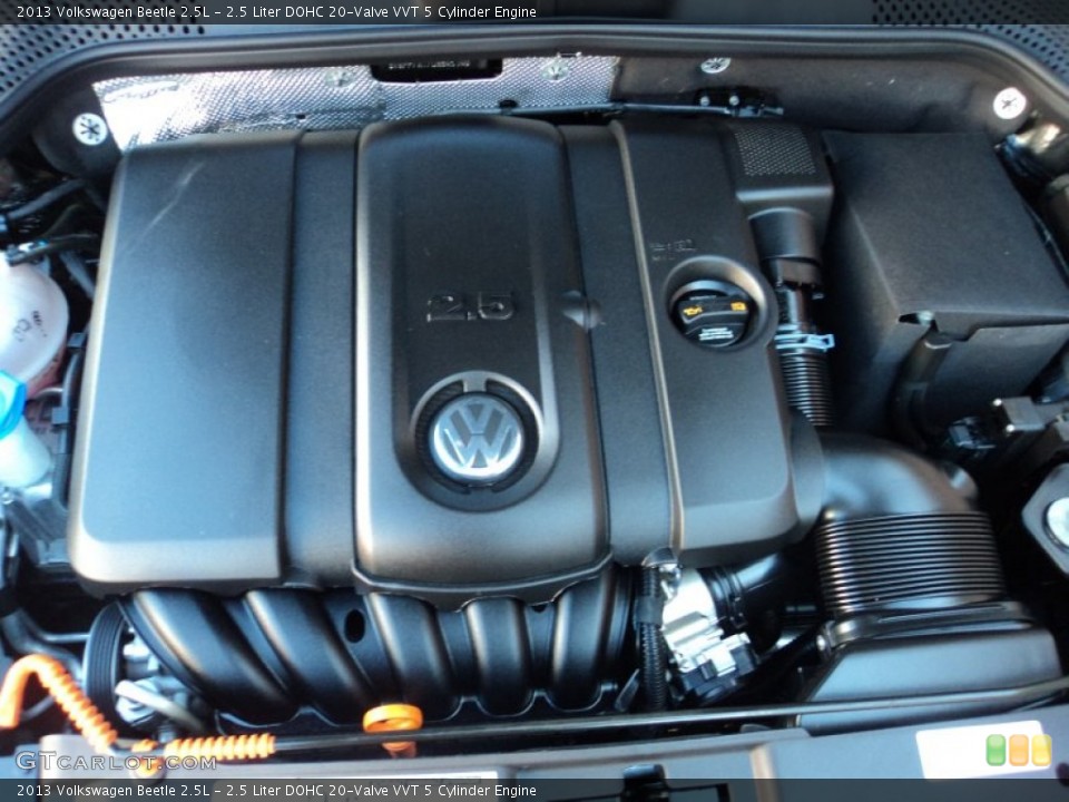 2.5 Liter DOHC 20-Valve VVT 5 Cylinder Engine for the 2013 Volkswagen Beetle #89237200