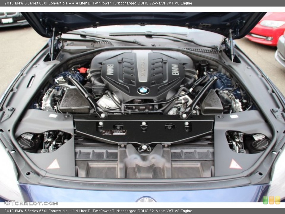 4.4 Liter DI TwinPower Turbocharged DOHC 32-Valve VVT V8 Engine for the 2013 BMW 6 Series #89245042