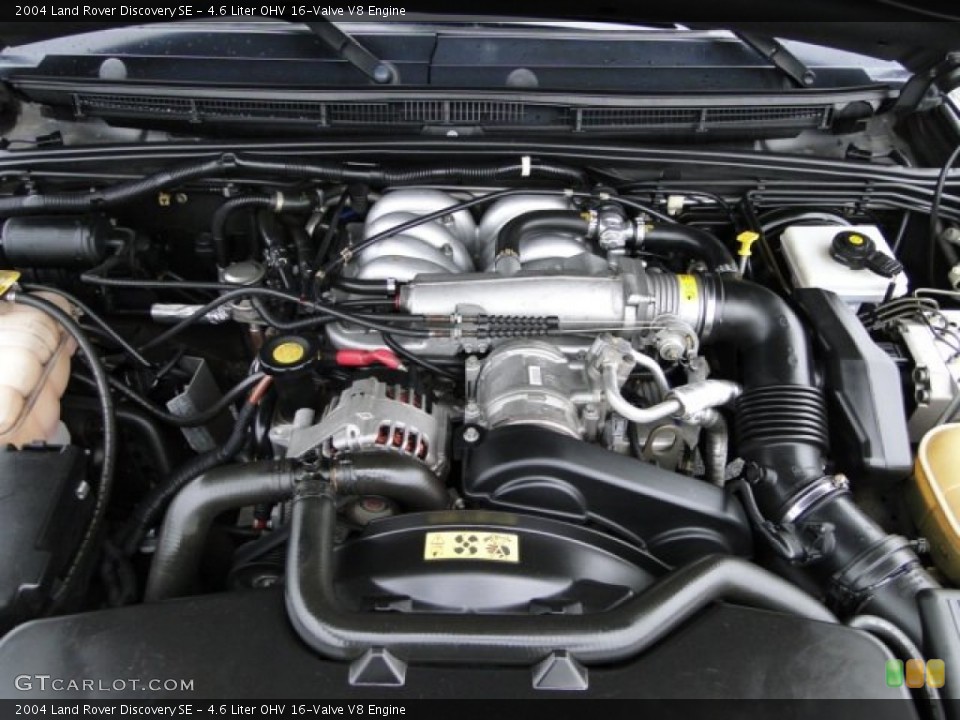 4.6 Liter OHV 16-Valve V8 Engine for the 2004 Land Rover Discovery #89249518