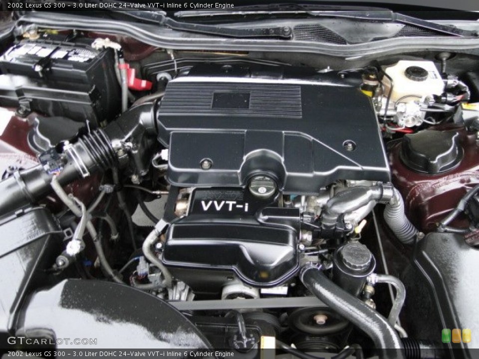 3.0 Liter DOHC 24-Valve VVT-i Inline 6 Cylinder Engine for the 2002 Lexus GS #89250211