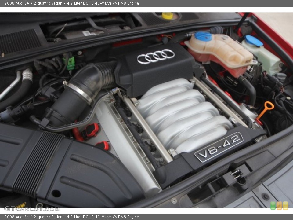 4.2 Liter DOHC 40-Valve VVT V8 Engine for the 2008 Audi S4 #89257150