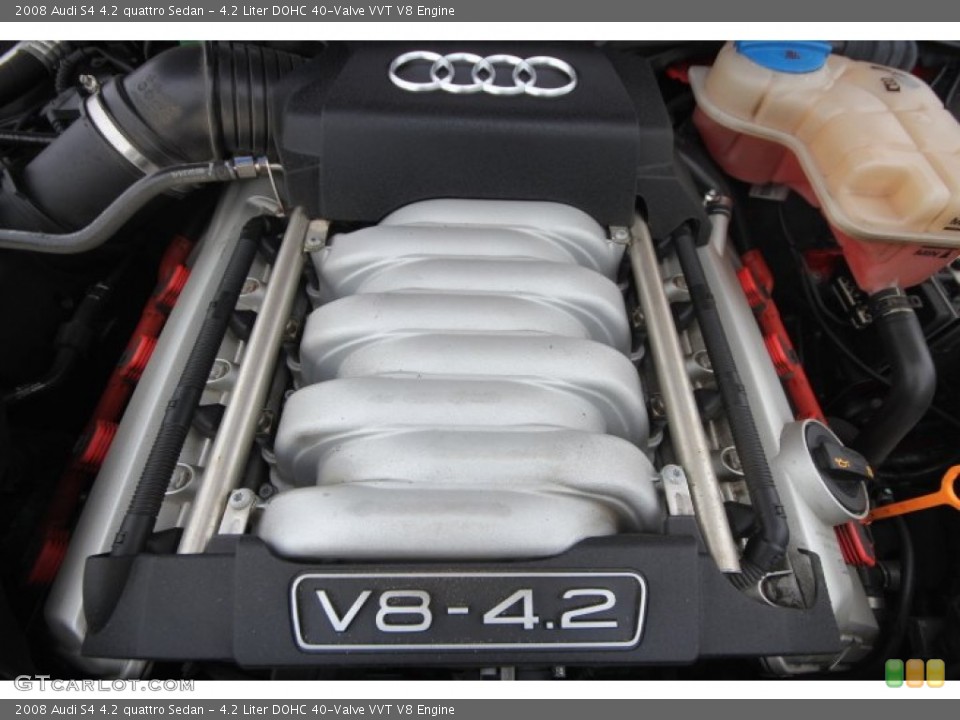 4.2 Liter DOHC 40-Valve VVT V8 Engine for the 2008 Audi S4 #89257165