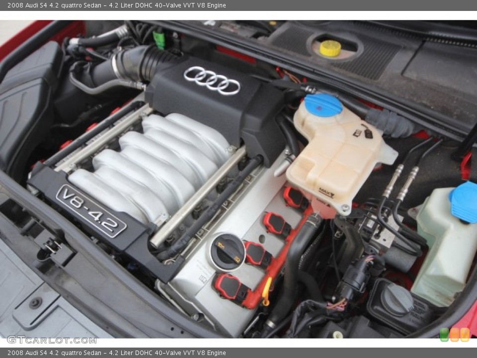 4.2 Liter DOHC 40-Valve VVT V8 Engine for the 2008 Audi S4 #89257188
