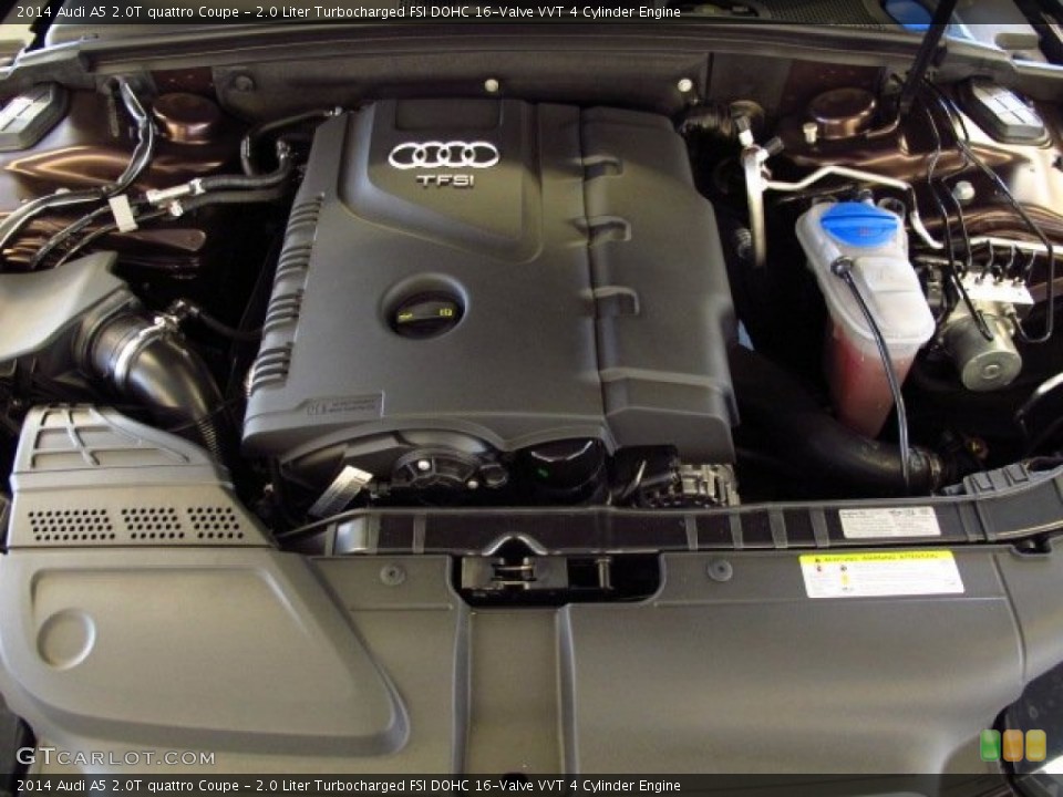 2.0 Liter Turbocharged FSI DOHC 16-Valve VVT 4 Cylinder Engine for the 2014 Audi A5 #89276835