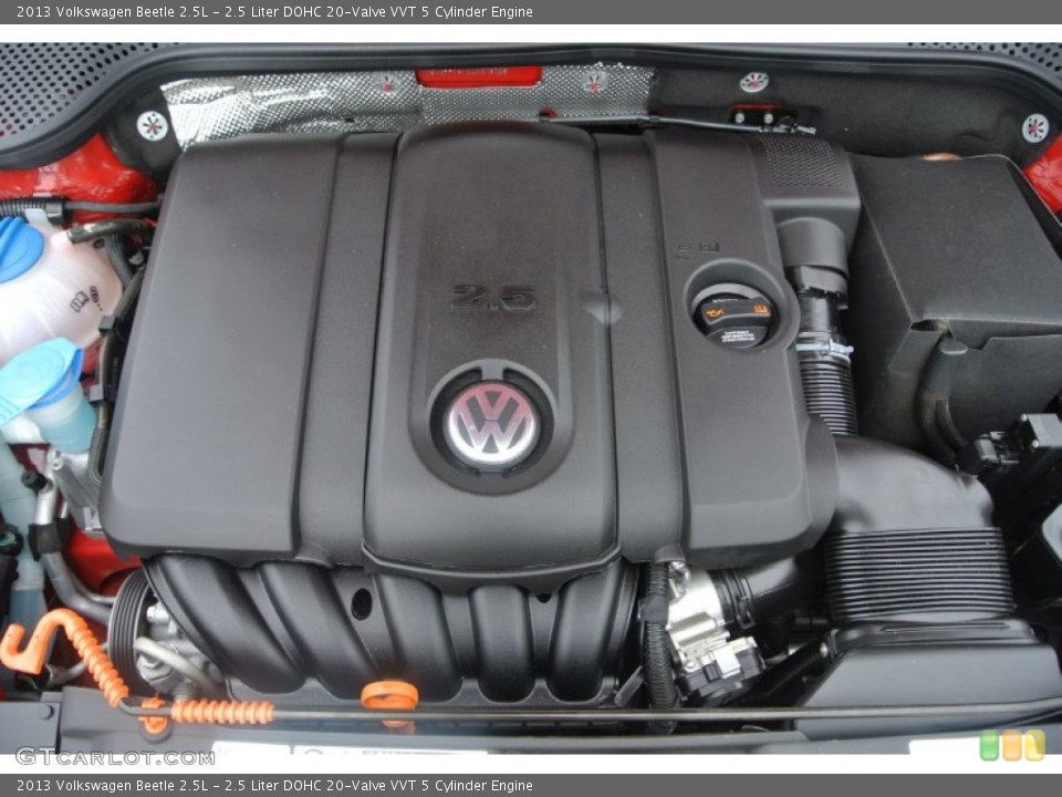 2.5 Liter DOHC 20-Valve VVT 5 Cylinder Engine for the 2013 Volkswagen Beetle #89296623