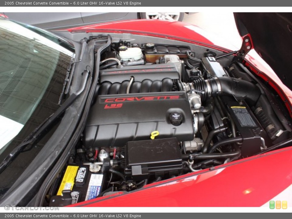 6.0 Liter OHV 16-Valve LS2 V8 Engine for the 2005 Chevrolet Corvette #89314718