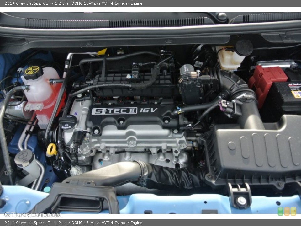 1.2 Liter DOHC 16-Valve VVT 4 Cylinder Engine for the 2014 Chevrolet Spark #89325059