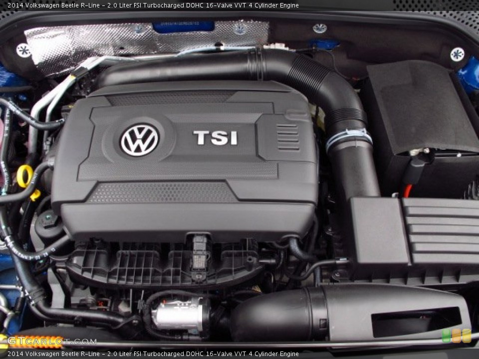 2.0 Liter FSI Turbocharged DOHC 16-Valve VVT 4 Cylinder Engine for the 2014 Volkswagen Beetle #89327768