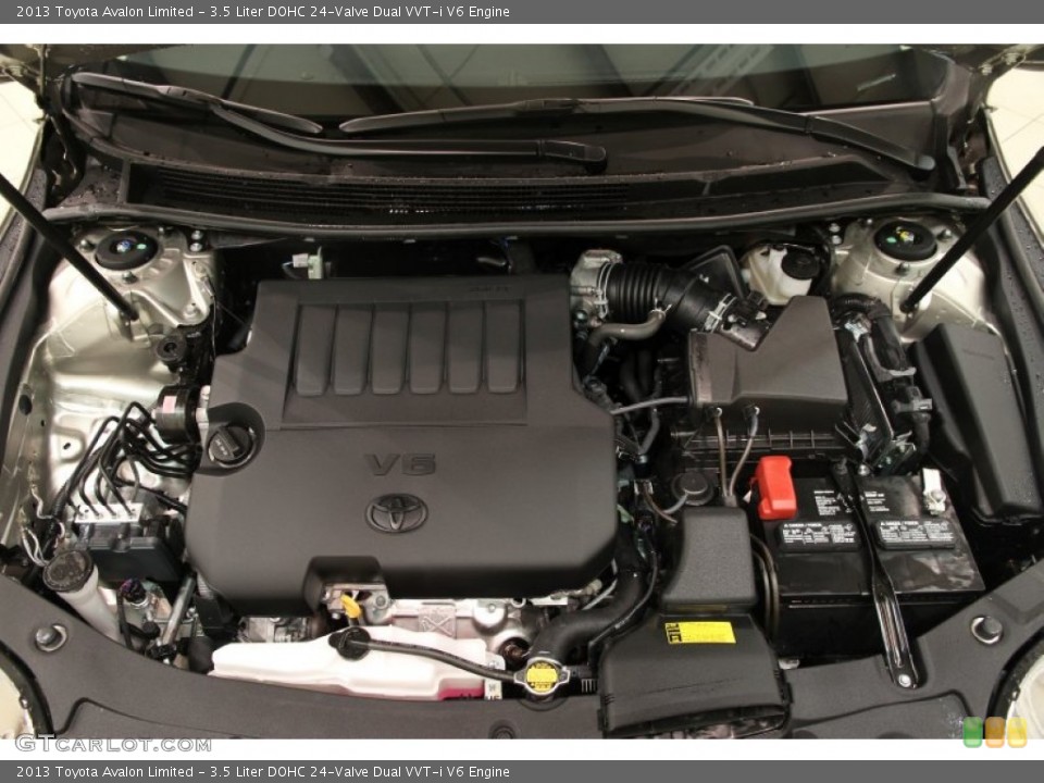 3.5 Liter DOHC 24-Valve Dual VVT-i V6 2013 Toyota Avalon Engine