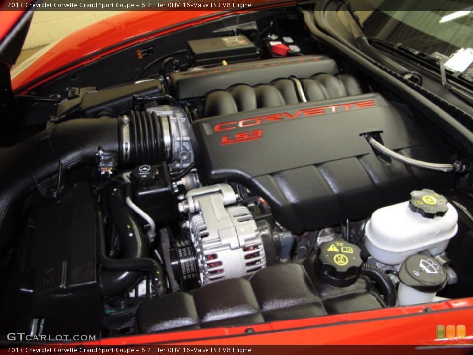6.2 Liter OHV 16-Valve LS3 V8 Engine for the 2013 Chevrolet Corvette #89334075