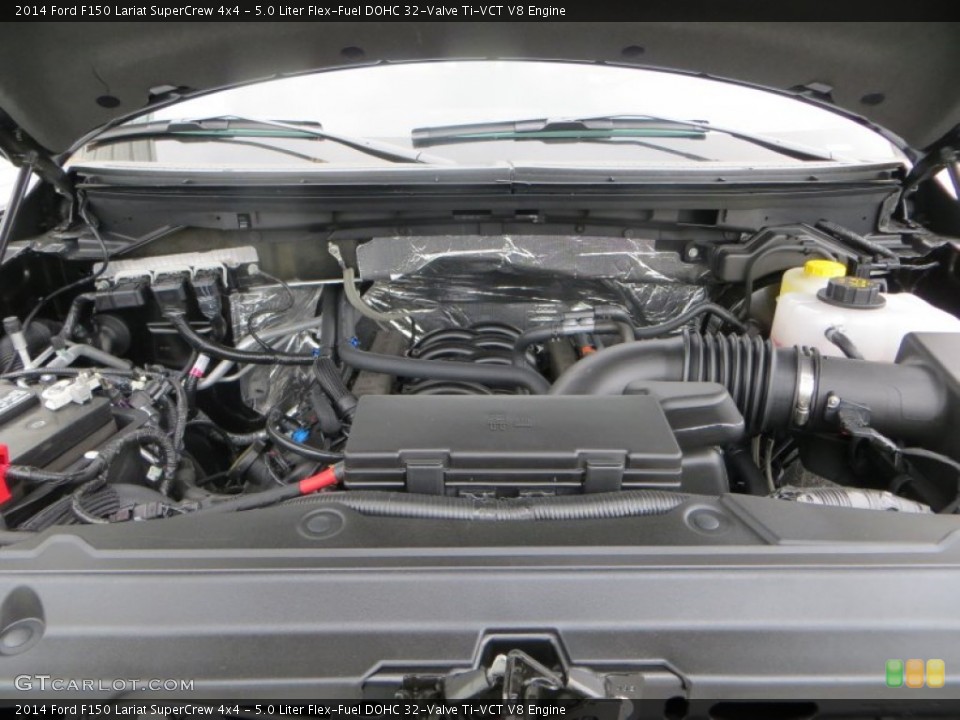 5.0 Liter Flex-Fuel DOHC 32-Valve Ti-VCT V8 Engine for the 2014 Ford F150 #89334926