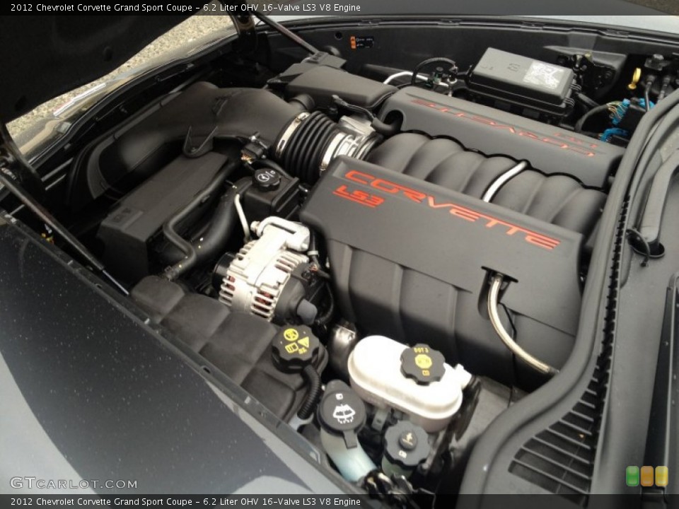 6.2 Liter OHV 16-Valve LS3 V8 Engine for the 2012 Chevrolet Corvette #89358442