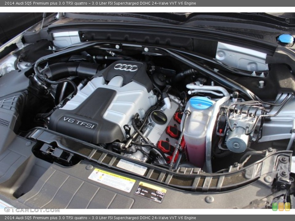 3.0 Liter FSI Supercharged DOHC 24-Valve VVT V6 Engine for the 2014 Audi SQ5 #89369787