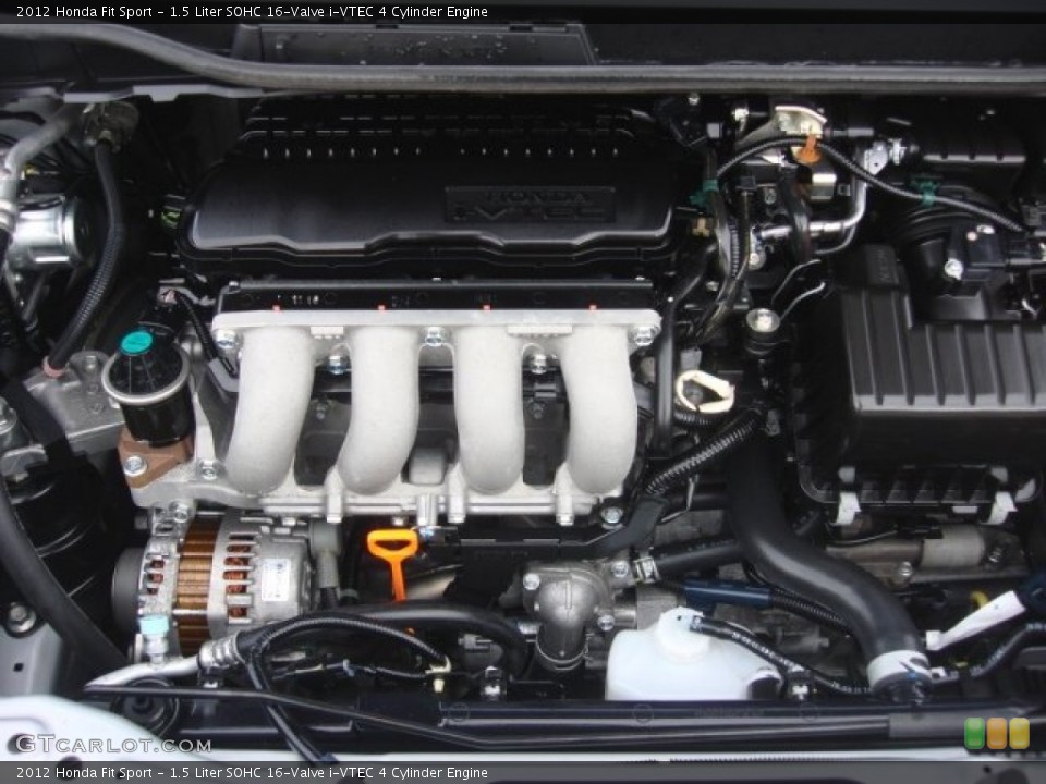 1.5 Liter SOHC 16-Valve i-VTEC 4 Cylinder Engine for the 2012 Honda Fit #89374672