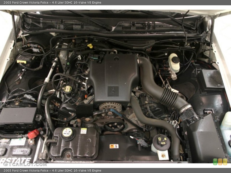 4.6 Liter SOHC 16-Valve V8 Engine for the 2003 Ford Crown Victoria #89378368